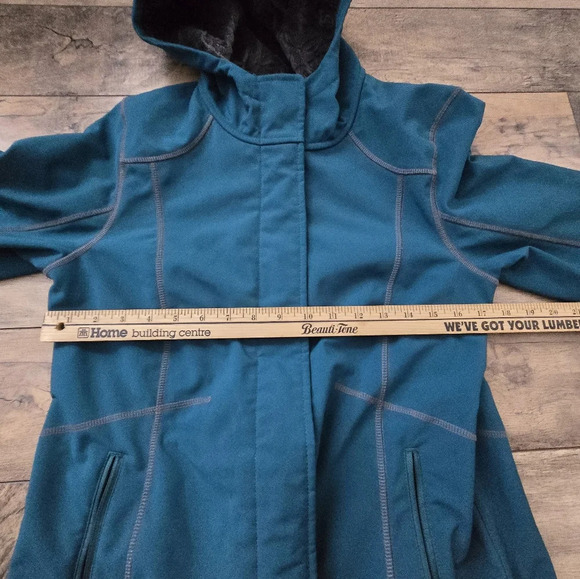 WIND RIVER teal (blue/green) medium womens winter jacket - Picture 6 of 14